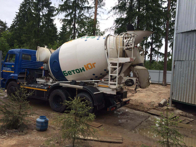 фото доставки бетона от Бетон Юг